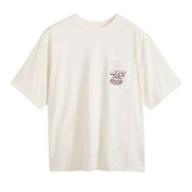 LEVI’S® LSE HALF SLEEVE GRAPHIC POCKET TEE GREY/FLAVOR EGRET