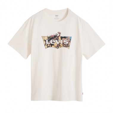 LEVI’S® RELAXED FIT TEE TANS/COWBOY BW FILL EGRET