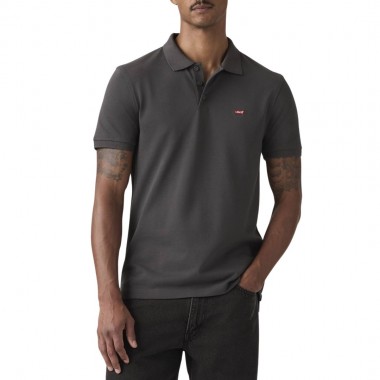 LEVI’S® HOUSEMARK POLO GREY/BLACKENED PEARL PIQUE