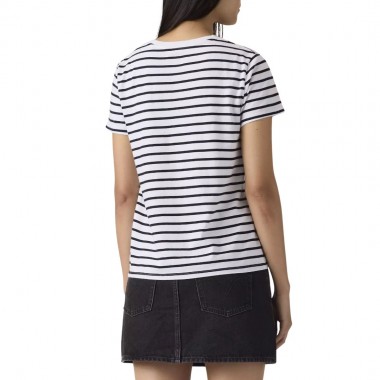 LEVI’S® PERFECT W TEE BRIGHT WHITE/NAVY BLAZER