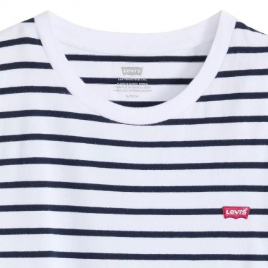 LEVI’S® PERFECT W TEE BRIGHT WHITE/NAVY BLAZER