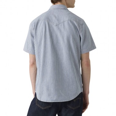 LEVI’S® CLASSIC WESTERN SHIRT MED INDIGO/PICADILLY STRIPES