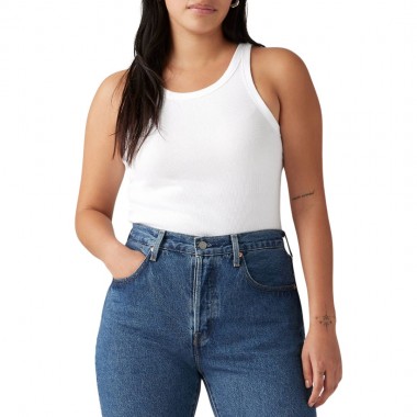 LEVI’S® ESSENTIAL RACER W TANK NEUTRAL/WHITE