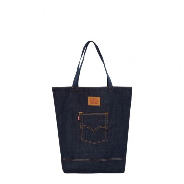LEVIS BACK POCKET TOTE BAG INDIGO RINSE 2