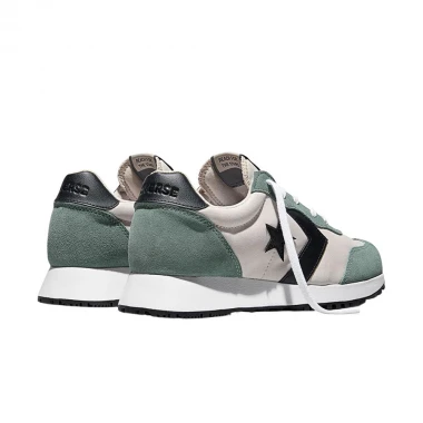 CONVERSE OMEGA TRAINER SUEDE SHOES CLASSIC ECRU/MINERAL BREW