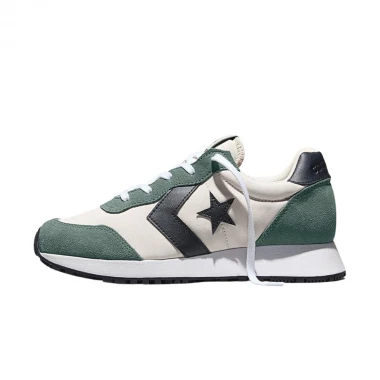CONVERSE OMEGA TRAINER SUEDE SHOES CLASSIC ECRU/MINERAL BREW