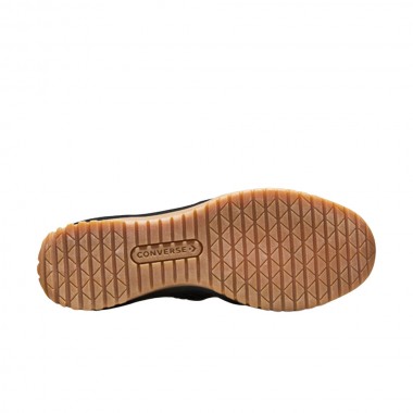 CONVERSE RUN STAR TRAINER BALLET FLAT SHOES BLACK/BLACK/GUM