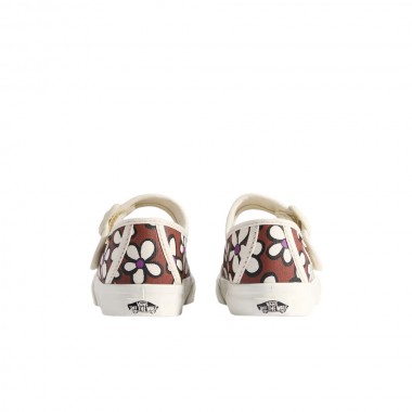 VANS MARY JANE PAINTED FLORAR TOD SHOES RUST