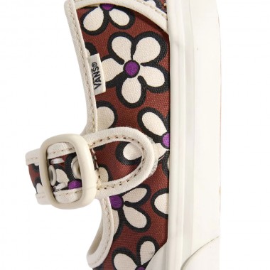 VANS MARY JANE PAINTED FLORAR TOD SHOES RUST