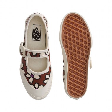 VANS MARY JANE PAINTED FLORAL K SHOES RUST BRONZE