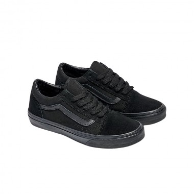 VANS OLD SKOOL K SHOES BLACK/BLACK