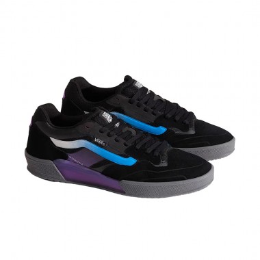 VANS SKATE AVE 2.0 SHOES BLACK/PURPLE