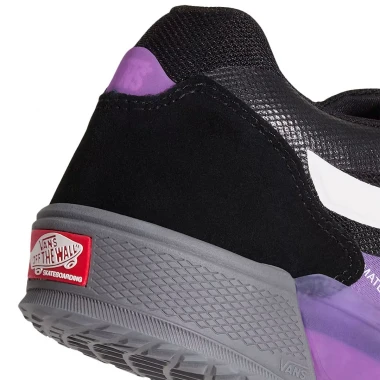 VANS SKATE AVE 2.0 SHOES BLACK/PURPLE