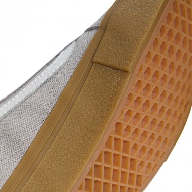 VANS SKATE OLD SKOOL CREPE SHOES LIGHT GRAY/GUM