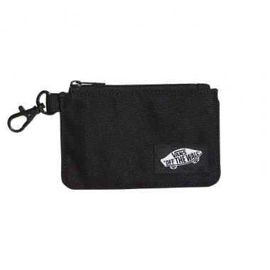 VANS OFF THE WALL ZIP WALLET BLACK