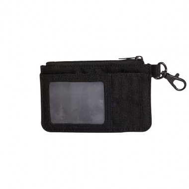 VANS OFF THE WALL ZIP WALLET BLACK