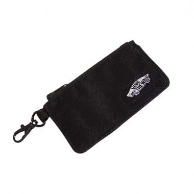 VANS OFF THE WALL ZIP WALLET BLACK