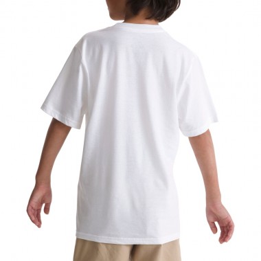 VANS BIG PUSH K TEE WHITE