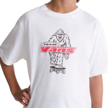 VANS BIG PUSH K TEE WHITE