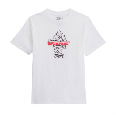 VANS BIG PUSH K TEE WHITE