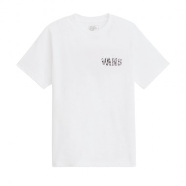 VANS RACING FLAMES K TEE WHITE