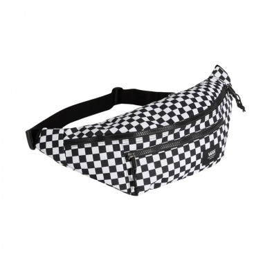 VANS WARD CROSS BODY BAG BLACK/WHITE CHECK