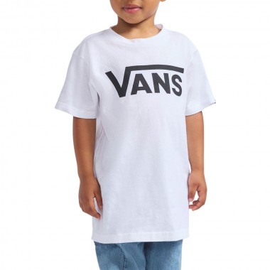VANS CLASSIC K TEE WHITE/BLACK