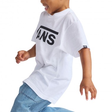 VANS CLASSIC K TEE WHITE/BLACK