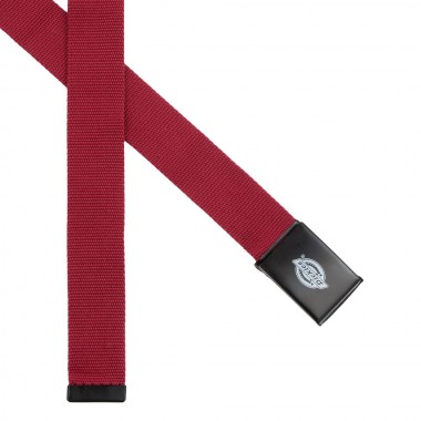 DICKIES ORCUTT WEBBING BELT GARNET