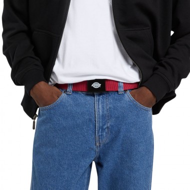 DICKIES ORCUTT WEBBING BELT GARNET