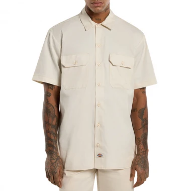 DICKIES WORK SHIRT WHITECAP GRAY