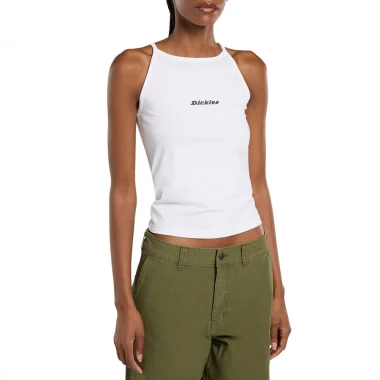 DICKIES HONEYVILLE W TANK TOP WHITE