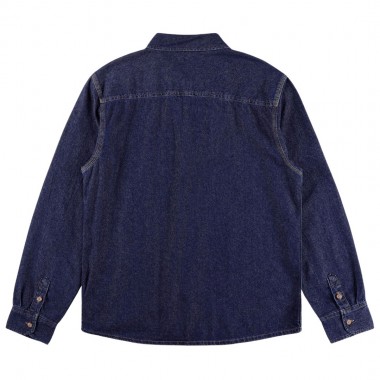 DICKIES LIGHTWEIGHT DENIM LS SHIRT DARK INDIGO