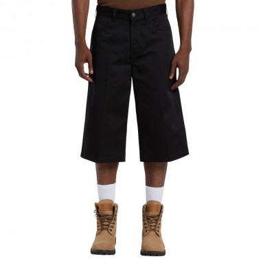 DICKIES UNION 17 INCH TWILL SHORTS BLACK