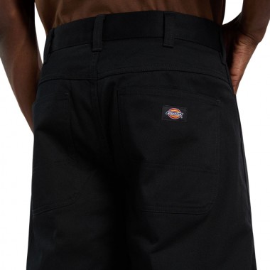 DICKIES UNION 17 INCH TWILL SHORTS BLACK