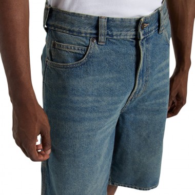DICKIES 958 13 INCH LOOSE DENIM SHORTS KHAKI TINTED BLUE