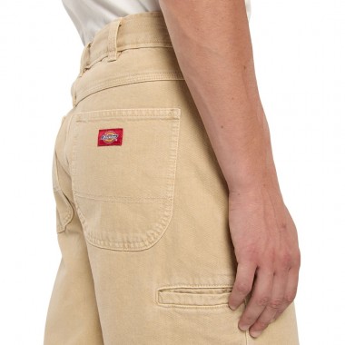 DICKIES 958 13 INCH LOOSE DENIM SHORTS EUCALYPTUS