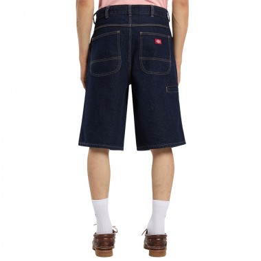 DICKIES 958 13 INCH LOOSE DENIM SHORTS RINSED