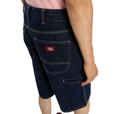 DICKIES 958 13 INCH LOOSE DENIM SHORTS RINSED
