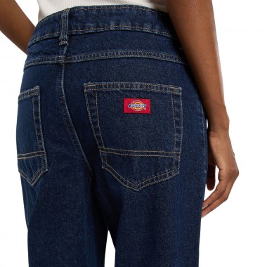 DICKIES 984 RELAXED STRAIGHT W JEANS DARK INDIGO