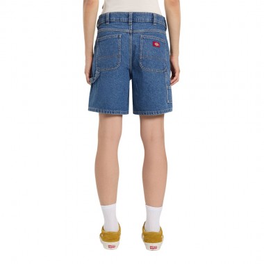 DICKIES 993 7 INCH CARPENTER W DENIM SHORTS CLASSIC BLUE