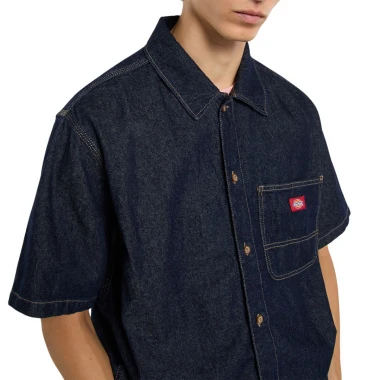 DICKIES DENIM SHIRT RINSED