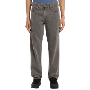 DICKIES 993 REGULAR TAPERED CARPENTER JEANS GREY WASH TINTED