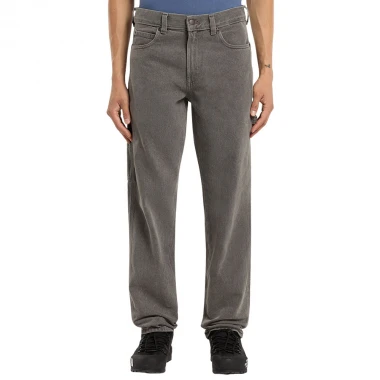 DICKIES 993 REGULAR TAPERED CARPENTER JEANS GREY WASH TINTED