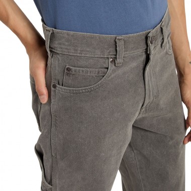 DICKIES 993 REGULAR TAPERED CARPENTER JEANS GREY WASH TINTED