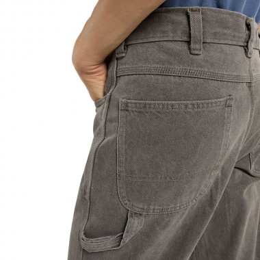 DICKIES 993 REGULAR TAPERED CARPENTER JEANS GREY WASH TINTED