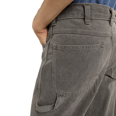 DICKIES 993 REGULAR TAPERED CARPENTER JEANS GREY WASH TINTED