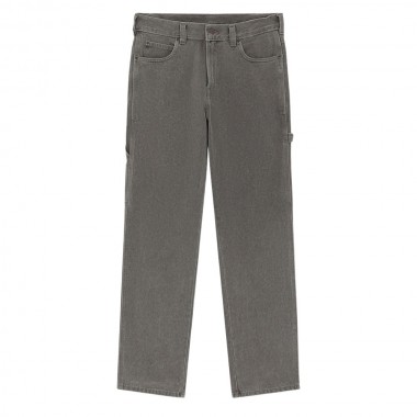 DICKIES 993 REGULAR TAPERED CARPENTER JEANS GREY WASH TINTED