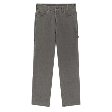DICKIES 993 REGULAR TAPERED CARPENTER JEANS GREY WASH TINTED