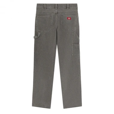 DICKIES 993 REGULAR TAPERED CARPENTER JEANS GREY WASH TINTED